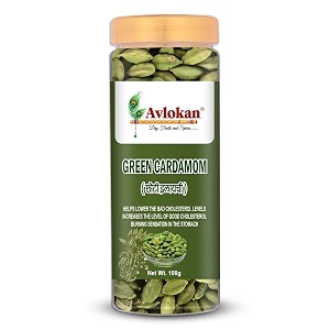 avlokan natural whole cardamom green elaichi big size 500 gram