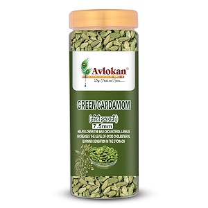 avlokan natural whole cardamom  green elaichi  big size green haricardamom from wayanad kerala  no artificial colors or preservatives green elaichi 7mm 1000 gram