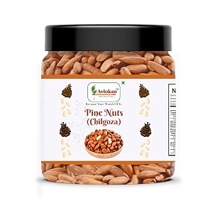 avlokan winter pine nuts a grade chilgoza with shell exotic dry fruits 500gm
