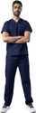 Avneel - a comfortable uniform Uniform Men’s Scrub Suits || 5 pocket scrubs | Ideal for doctors, nurses. Shirt, Pant Hospital Scrub