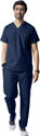 Avneel - a comfortable uniform Uniform Men’s Scrub Suits || 5 pocket scrubs | Ideal for doctors, nurses. Pant, Shirt Hospital Scrub