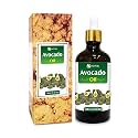Salvia Avocado Oil (Persea gratissima) Carrier Oil for Skin, Hair &amp; Massage – Rich Botanical Oil for DIY Skincare, Haircare &amp; Body Care – 100 ml / 3.38 fl oz
