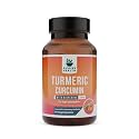 Curcumin with Piperine 95% Curcuminoids - High Absorption Formula Turmeric Capsules, Supports Joint Flexibility, Antioxidant Rich for Radiant Skin - 60 Capsules