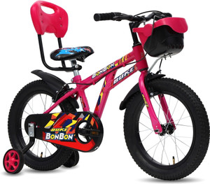 avon bonbon 14t kids cycle with training wheels and v brake for 2 to 4 years age 14 t inch road cycle single speed pink rigid