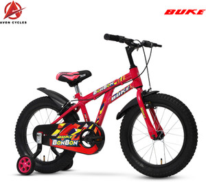 avon bonbon 16t kids cycle with training wheels and v brake for 5 to 8 years age 16 t inch road cycle single speed pink rigid