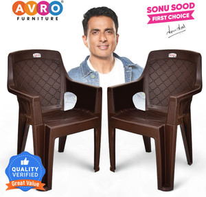 avro furniture 4005 heavy duty durable stackable indoor  outdoor use living room kursi plastic outdoor chair