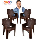 AVRO furniture 4005 Heavy Duty, Durable, Stackable, Indoor & Outdoor Use, Living Room Kursi, Plastic Outdoor Chair