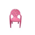 AVRO Furniture Glossy Baby Chair for Kids | Matt Pattern for Kids, Nursery, Todlers with 30Kg Bearing Capacity and Strong & Sturdy Structure, Single Chair,Pink Color