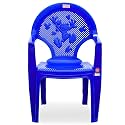 AVRO FURNITURE Mickey Chair for Kids,Plastic, Standard Size, Blue
