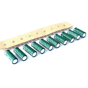 avs components 470uf 35v aluminium electrolytic capacitor pack of 10 pcs
