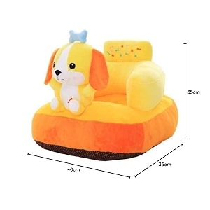 avshub soft plush cushion baby sofa seat or rocking chair for kids  toddlers training seat sitting sofa chair  use for 0 to 2 years dg yellow