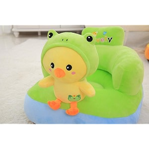 avshub soft plush cushion baby sofa seat or rocking chair for kids  toddlers training seat sitting sofa chair  use for 0 to 2 years twtty green