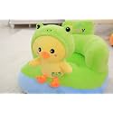 AVSHUB Soft Plush Cushion Baby Sofa Seat Or Rocking Chair for Kids | Toddlers Training Seat Sitting Sofa Chair | (Use for 0 to 2 Years) (Twtty Green)