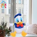 Soft Toy Donalb Duck Beutiful Toy for New Born Baby Toy Donalb Duck Stuffed Plush Toy for Gift Girlfriend, Kids, Girl's Birthday (30 cm)