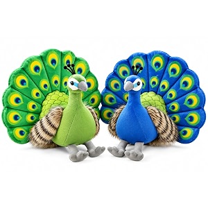 AVSHUB Soft Toy Plush Beautiful Peacock Bird