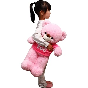 AVSHUB Super Soft Teddy Bear Stuffed Rainbow