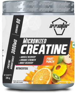 Avvatar Micronised Creatine Monohydrate Fruit Punch Creatine