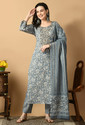AVYCO Women Kurta Pant Dupatta Set