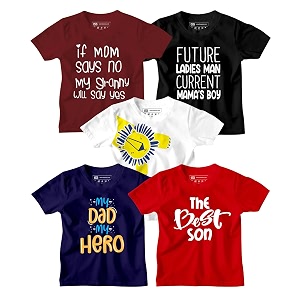 Be Awara Pack of 5 Boys Printed