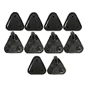 10 Piece Baby Proof Socket Covers – Electric Socket Protector, Child-Safe Switch Board Dummy Plugs, Baby Safety Guards for Home (Black)