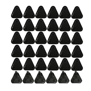 36 piece baby proof socket covers  electric socket protector child-safe switch board dummy plugs baby safety guards for home black