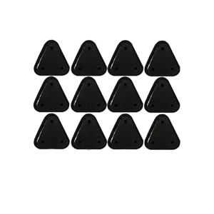 12 piece baby proof socket covers  electric socket protector child-safe switch board dummy plugs baby safety guards for home black
