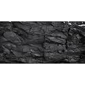 AWERT 30x12 inches Stone Aquarium Backdrop Black Rock Fish Tank Background