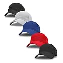 AWG ALL WEATHER GEAR Unisex Polyester Pack of 5 Caps with Adjustable Strap Hat Gym and Sports Cap Multicolour