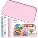 AWOKE Silicone Craft Mat 24"x 16" with Raised Edges for Kids & Painting