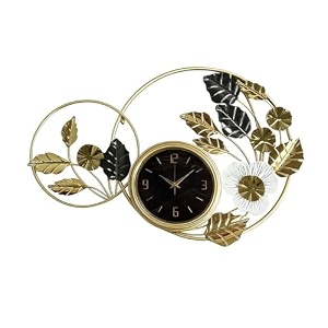 vintage retro old fashioned decorative quiet non-ticking sweep second hand quartz analog large numerals desk clock battery operated ak-01