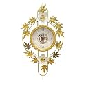 Vintage Retro Old Fashioned Decorative Quiet Non-Ticking Sweep Second Hand, Quartz Analog Large Numerals Desk Clock, Battery Operated (AK-01)