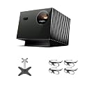 AWOL Valerion VisionMaster Pro2 with Ceiling Mount Conversion Plate and DLP Link 3D Glasses(4 Pack）