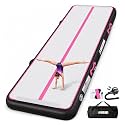 AWSUM Inflatable Gymnastics Mat, Air Tumbling Mat with Pump for Home &amp; Gym