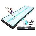 AWSUM Inflatable Gymnastics Mat, Air Tumbling Mat with Pump for Home &amp; Gym
