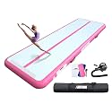 AWSUM Inflatable Gymnastics Mat, Air Tumbling Mat with Pump for Home &amp; Gym