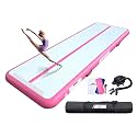 AWSUM Inflatable Gymnastics Mat, Air Tumbling Mat with Pump for Home &amp; Gym