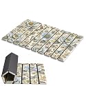 AWW Foldable Stone Bath Mat Diatomaceous 23.634x15.534