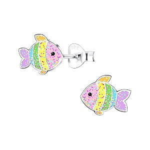 aww so cute 925 sterling silver hypoallergenic fish stud earrings for babies kids amp girls  diwali giftbirthday gift  comes in a gift box  925 stamped with certificate of authenticity  er2140