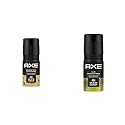 AXE Gold Temptation Deodorant, 150ml and Pulse Long Lasting Deodorant Body Spray for Men, 150ml