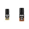 AXE Gold Temptation Deodorant for Men, 150 ml And AXE Recharge 24x7 Bodyspray, 150ml