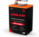 AXELIUM 48 Volt 30Ah Lithium Phosphate LFP Battery Pack with BMS Protection 30 Ah Battery for All Vehicles