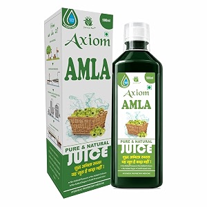 jeevanras axiom amla juice helps to improve eyes and hair  goodness of amla  improves digestion system  no added sugar - 500 ml pack of 2