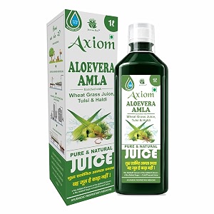 axiom jeevanras aloe vera  amla juice  ayurvedic juice for glowing skin  helpful for acne and metabolism  improves skin health  for holistic skin amp hair care  100 ayurvedic - 1000ml