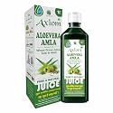 Axiom Jeevanras Aloe Vera + Amla Juice | Ayurvedic Juice for Glowing Skin | Helpful for Acne and Metabolism | Improves Skin Health | For Holistic Skin & Hair care | 100% Ayurvedic - 1000mL