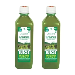 jeevanras axiom patharchur juice  effective juice for kidney and gall bladder stone  stone crusher juice  infused with patharchur herbs  pure natural and ayurvedic juice  500ml pack of 2