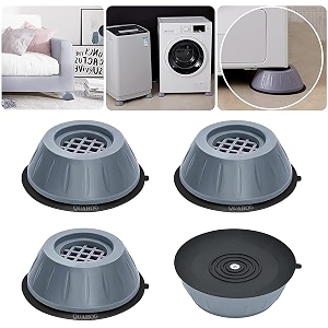 axn refrigerator stand washing machine stand furniture base stand fridge stands for single door pack of 4 grey medium