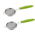 AXN Tea Strainer for Kitchen, Chhalni -Coffee Strainer Chhani for Tea & Coffee, Tea Filter with Stainless Steel Mesh(pck-2)
