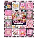 Axolotl Whisperer Food Blanket Gifts for Girls Boys Women - Super Soft Cozy Warm Throw Sheet for Couch Bed Sofa Office Decor All Season 50"x60" for Teens