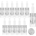MYM Derma Pen Micro Needle Cartridge for Ultima A1/A6/M5/M7/N2 Derma Pen Replacement 12,36 and Nano Round Microneedle Therapy System (12, Pack of 15)
