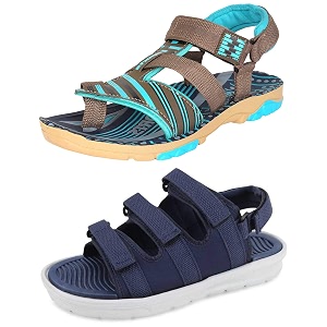 Axter Mens Multicolor Combo-2-1132-9234 Sandal